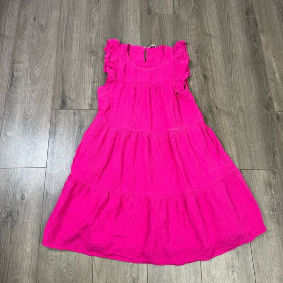 J Crew Cotton Gauge Sleeveless Cute Mini Dress US Women's 4 New - Picture 2 of 7